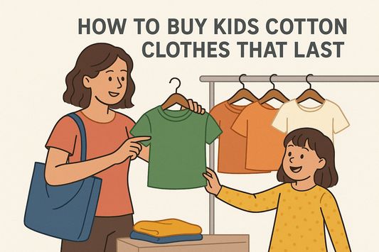 How to Buy Kids Cotton Clothes That Last: Expert Tips - Junibear