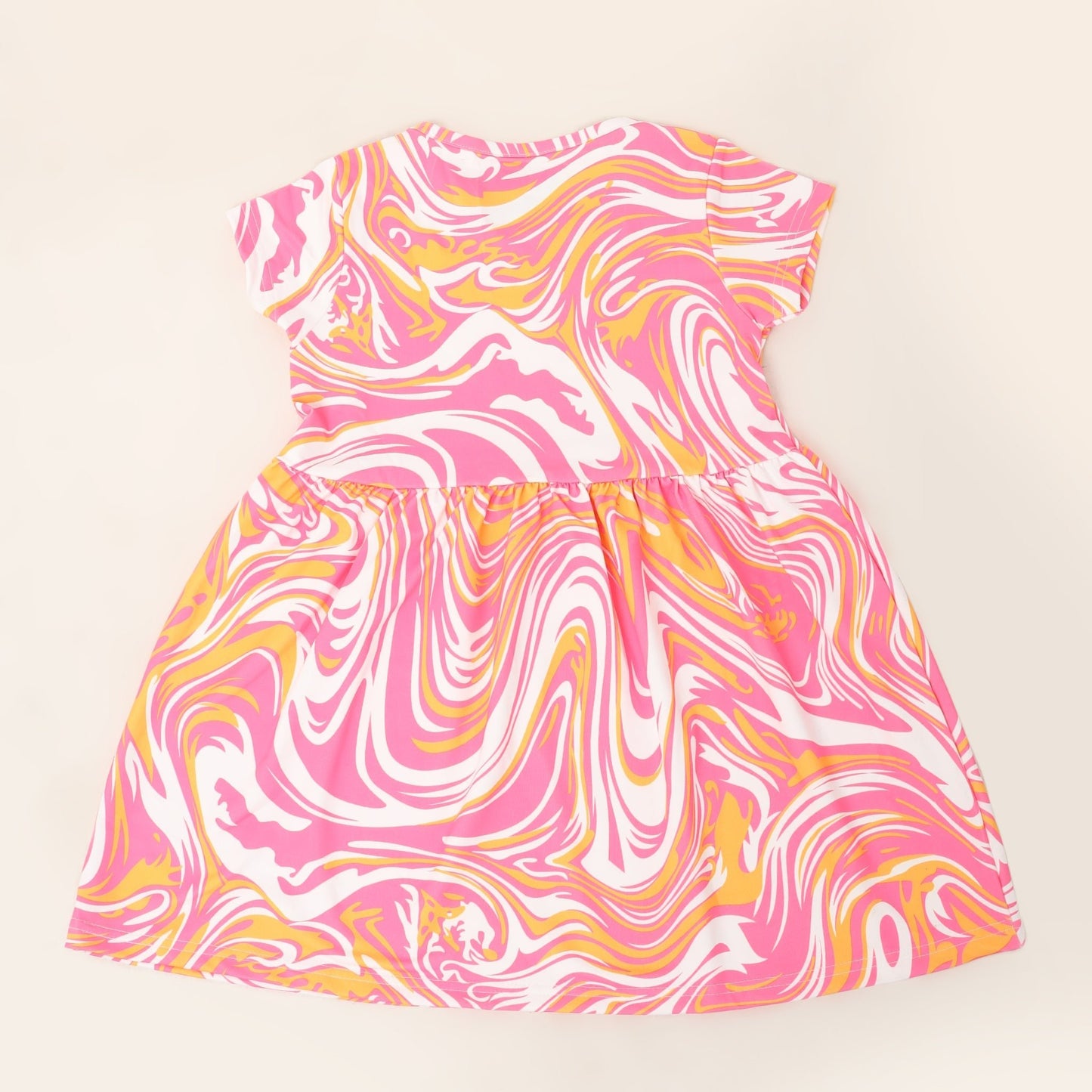 Junibear Pink Marble Dress - Junibear