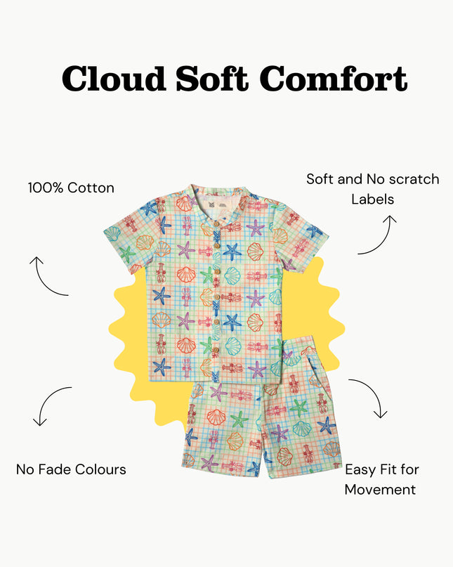 Seashell Shuffle Beach Co-ord Set
