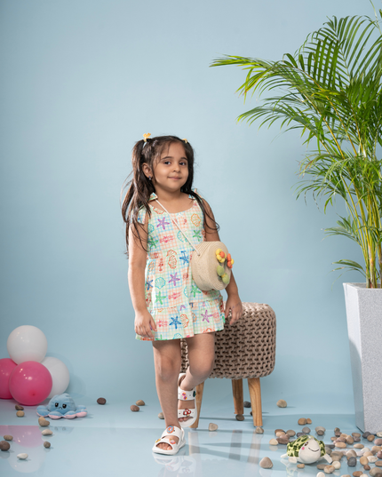 Tide & Twirl Tie Beach Dress
