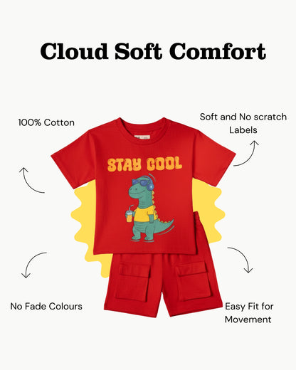 Dino Sip & Chill Co-ords Set