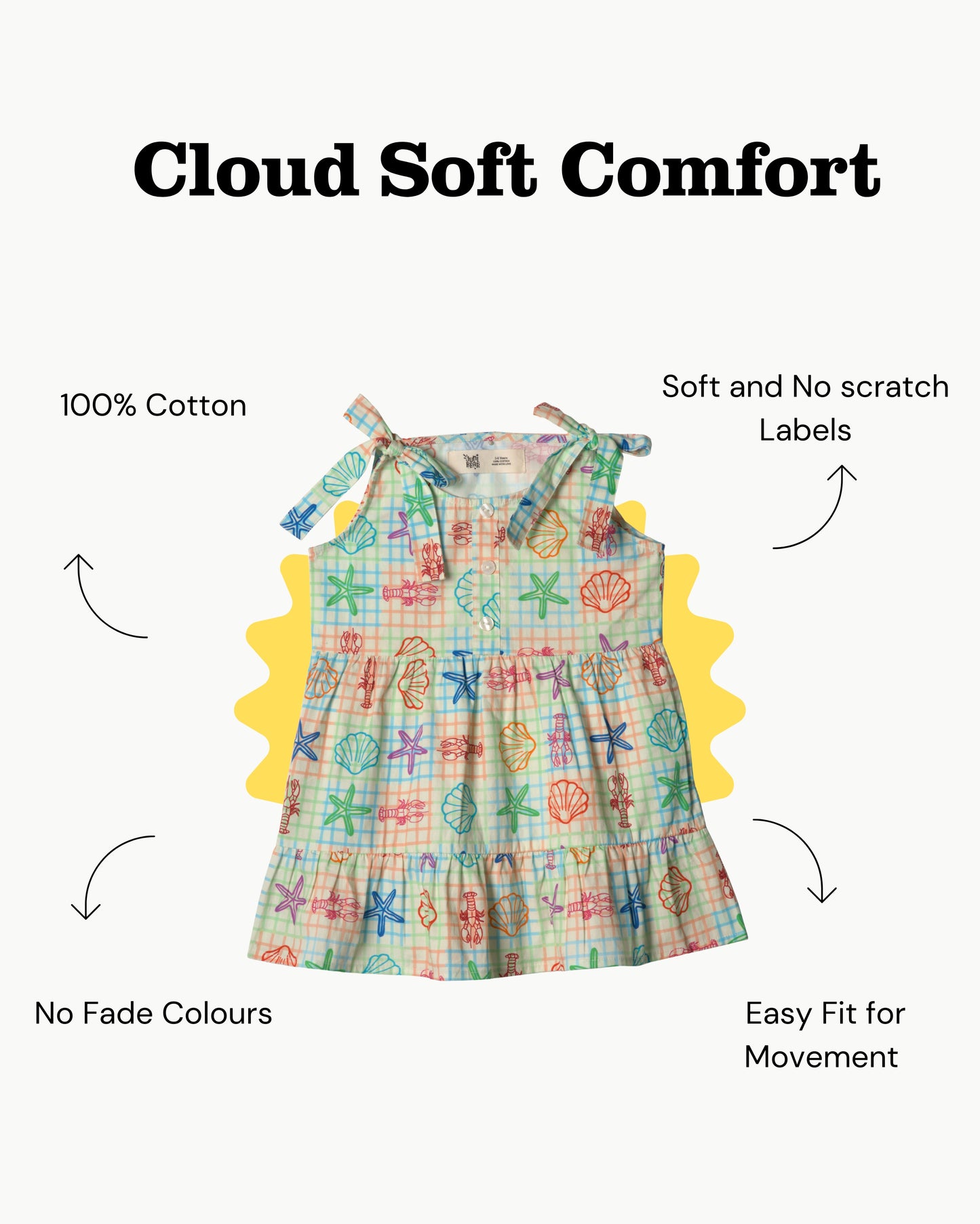 Tide & Twirl Tie Beach Dress