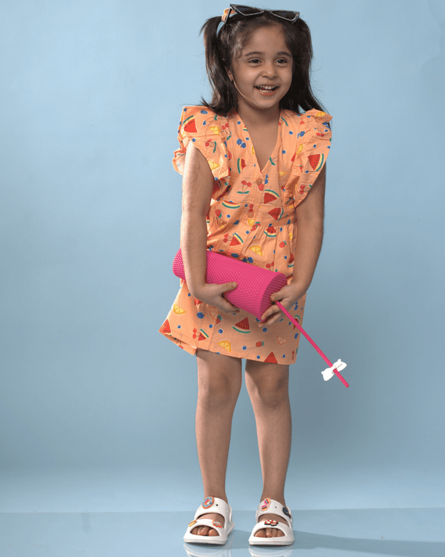 Fruit Pop Fiesta Flutter Dress - Junibear