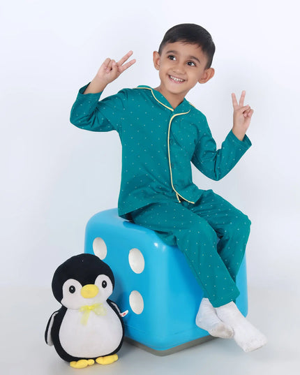 Junibear Nightwear - Green - Junibear