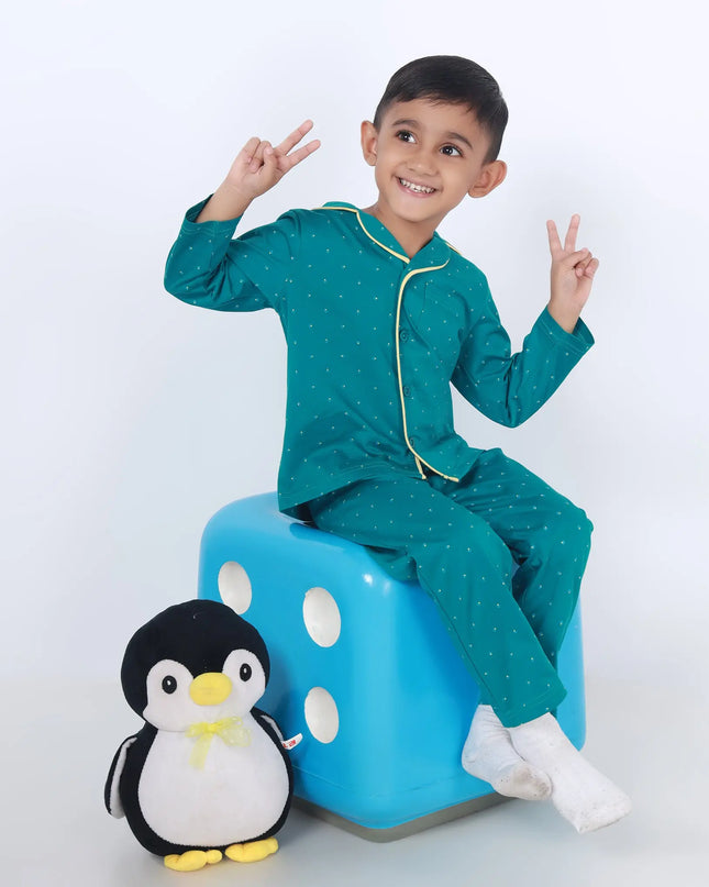 Junibear Nightwear-Green Junibear