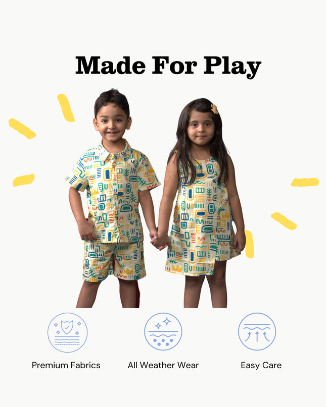 Tribal Trails Shirt & Shorts Set