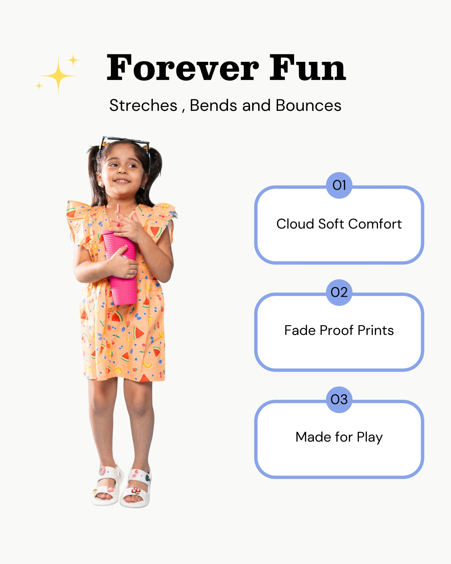 Fruit Pop Fiesta Flutter Dress