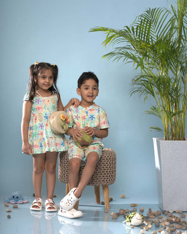 Seashell Shuffle Beach Co-ord Set