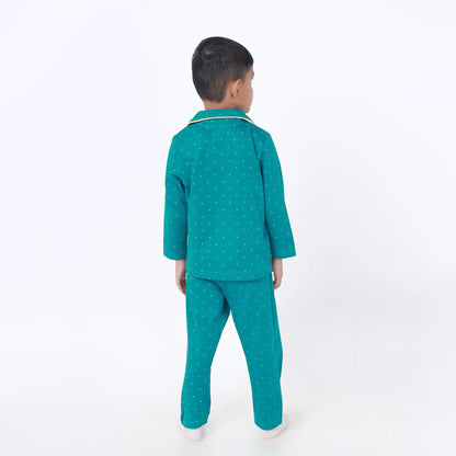 Junibear Nightwear - Green - Junibear