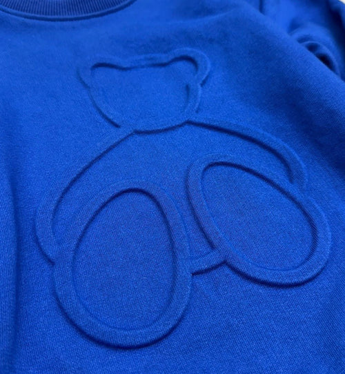 Junibear Winter Sweatshirt - Blue| Boys and Girls| 360 GSM - Junibear