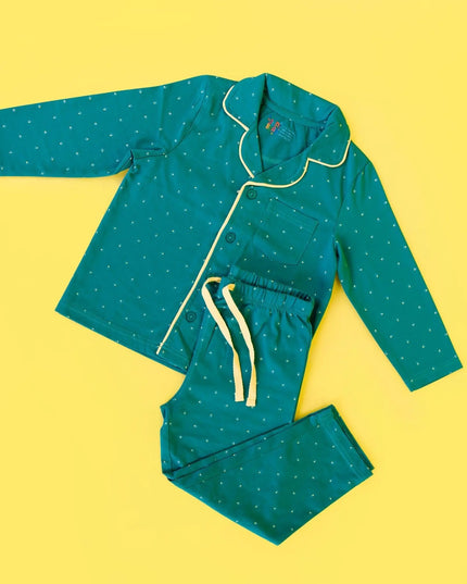 Junibear Nightwear - Green - Junibear