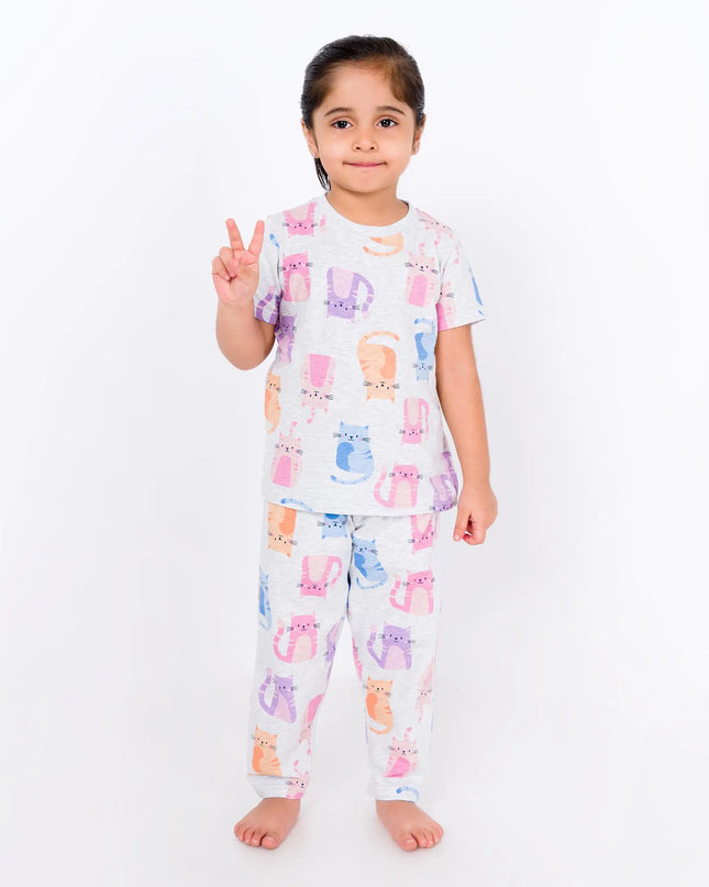 Junibear Cats Co-ords Set - Junibear